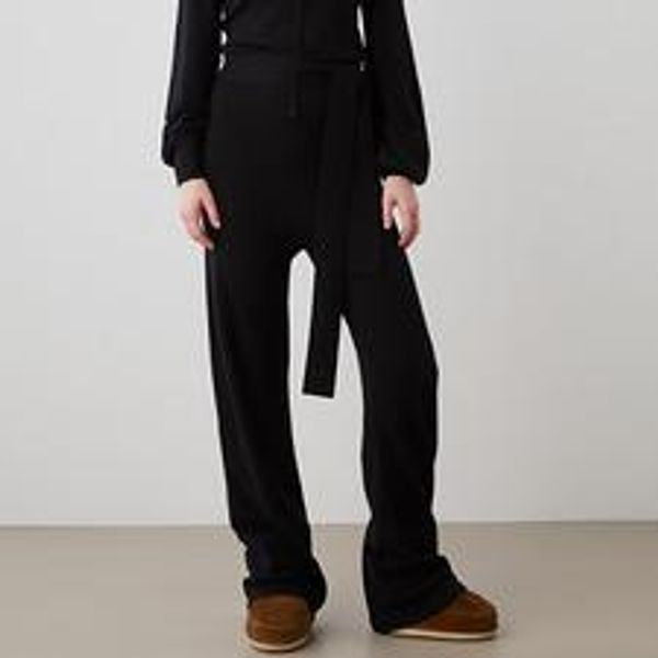 Hovedbilde Geilo Belted Pant Black