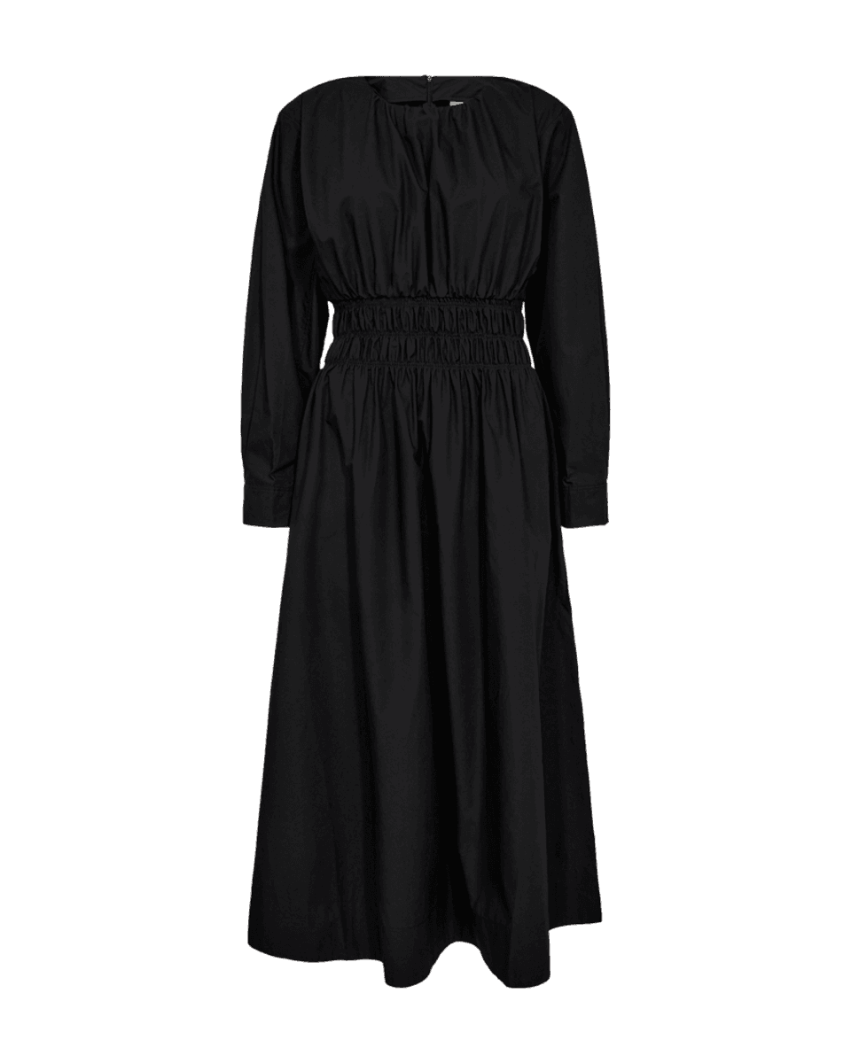 Crips Dress Smock Black