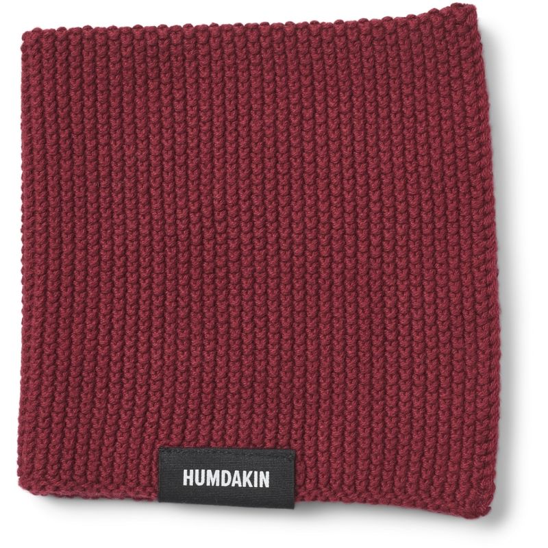 Knitted Dishcloth Rosewood