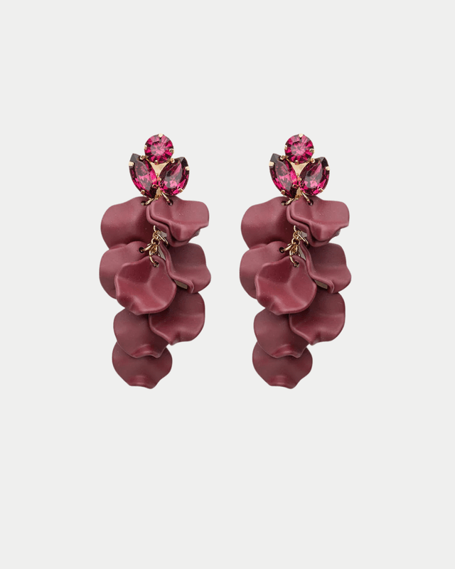 Leaf Stone Burgundy