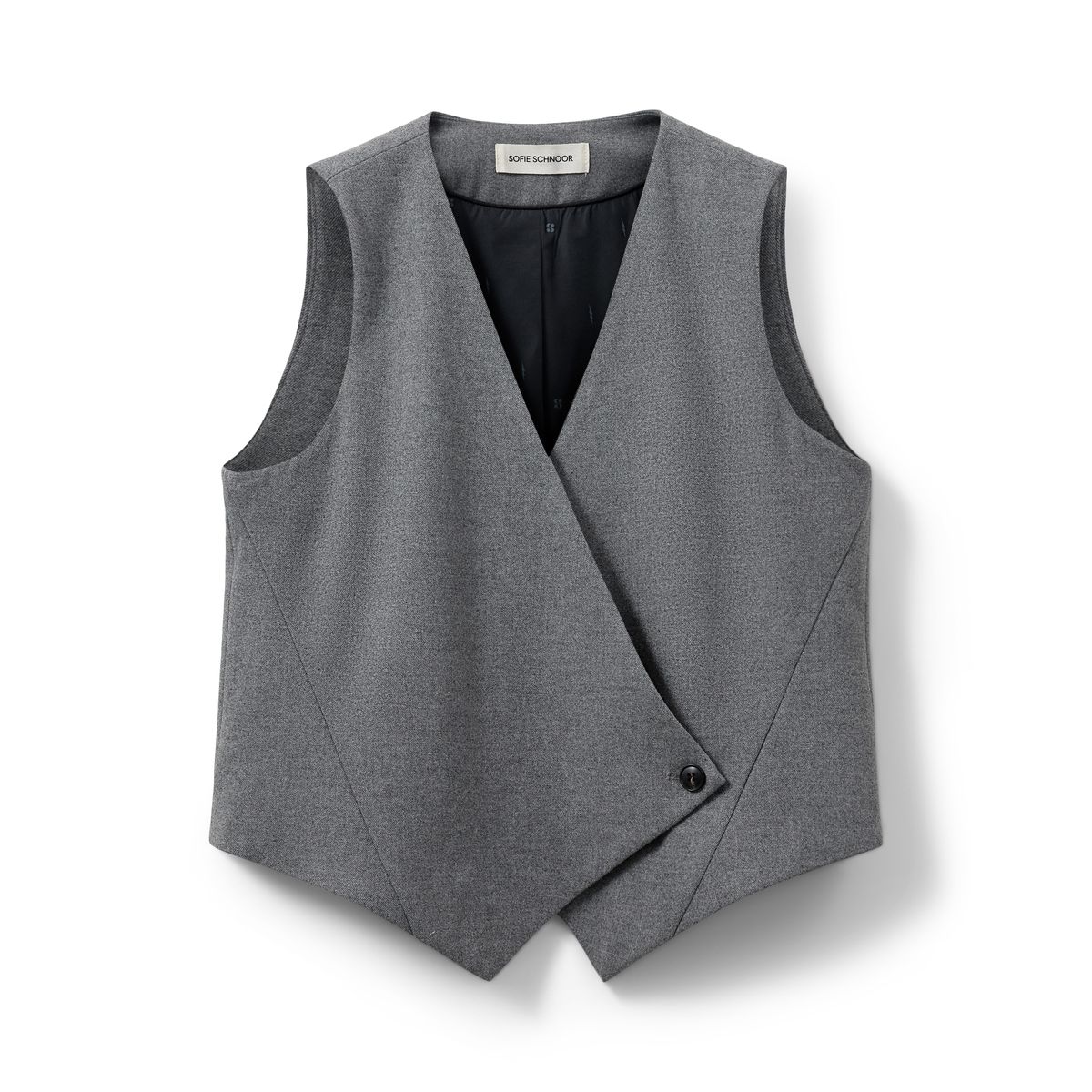 Virginia Vest Grey Melange