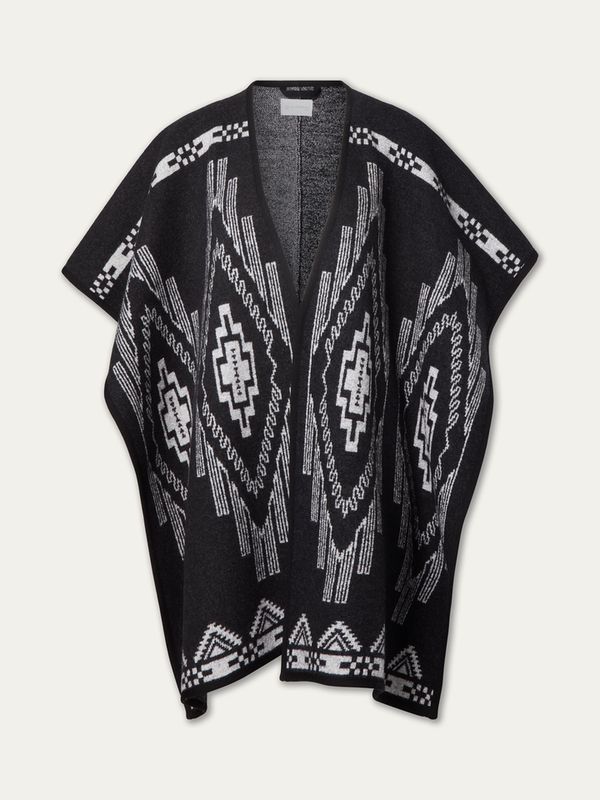 Kautokeino Poncho Black