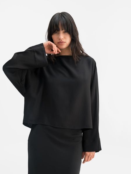 Hovedbilde Nina Silke Bluse Black