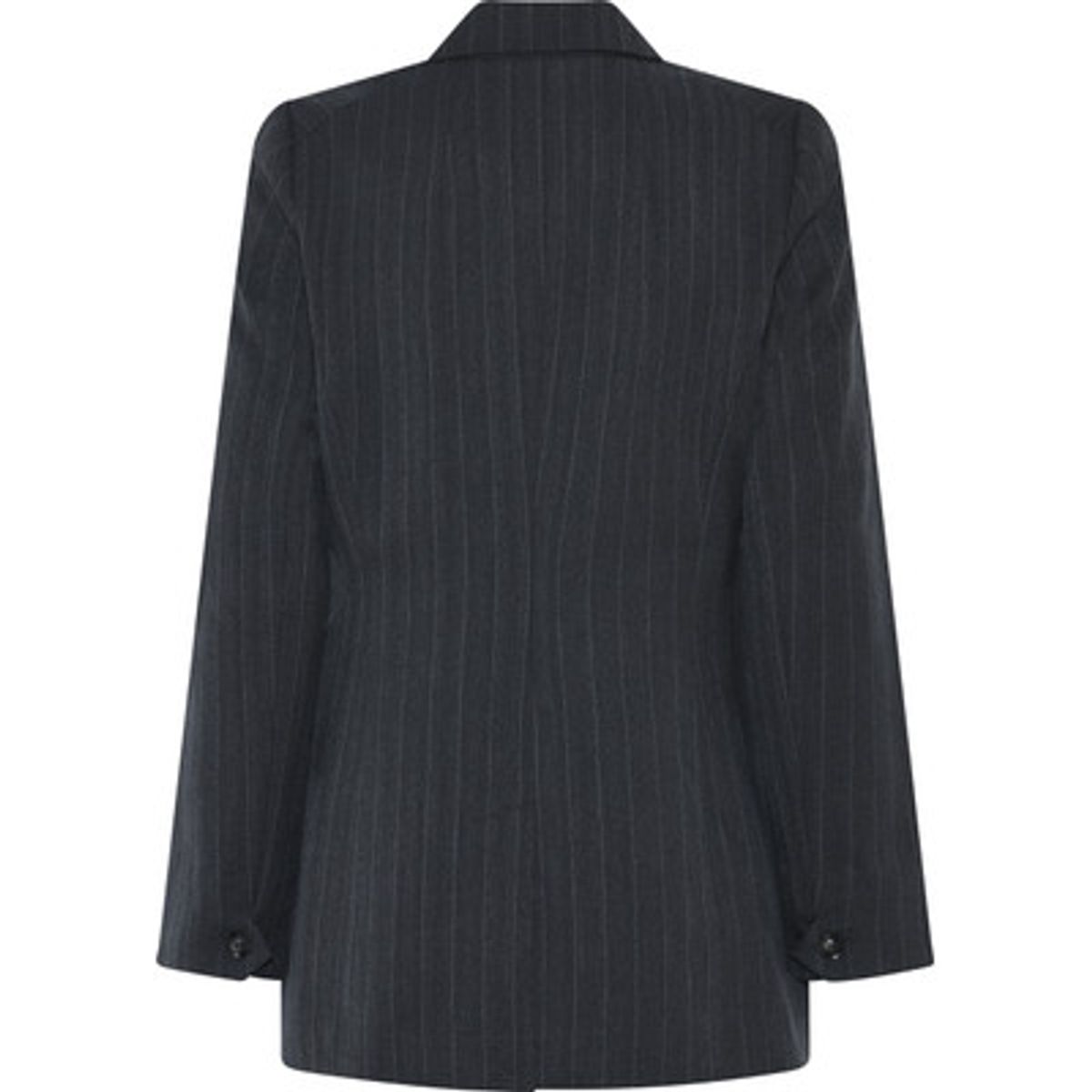 Apricot Linda Blazer Blue Pinstripe