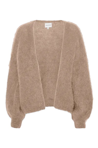 Hovedbilde Lee Short Cardigan Medium Brown