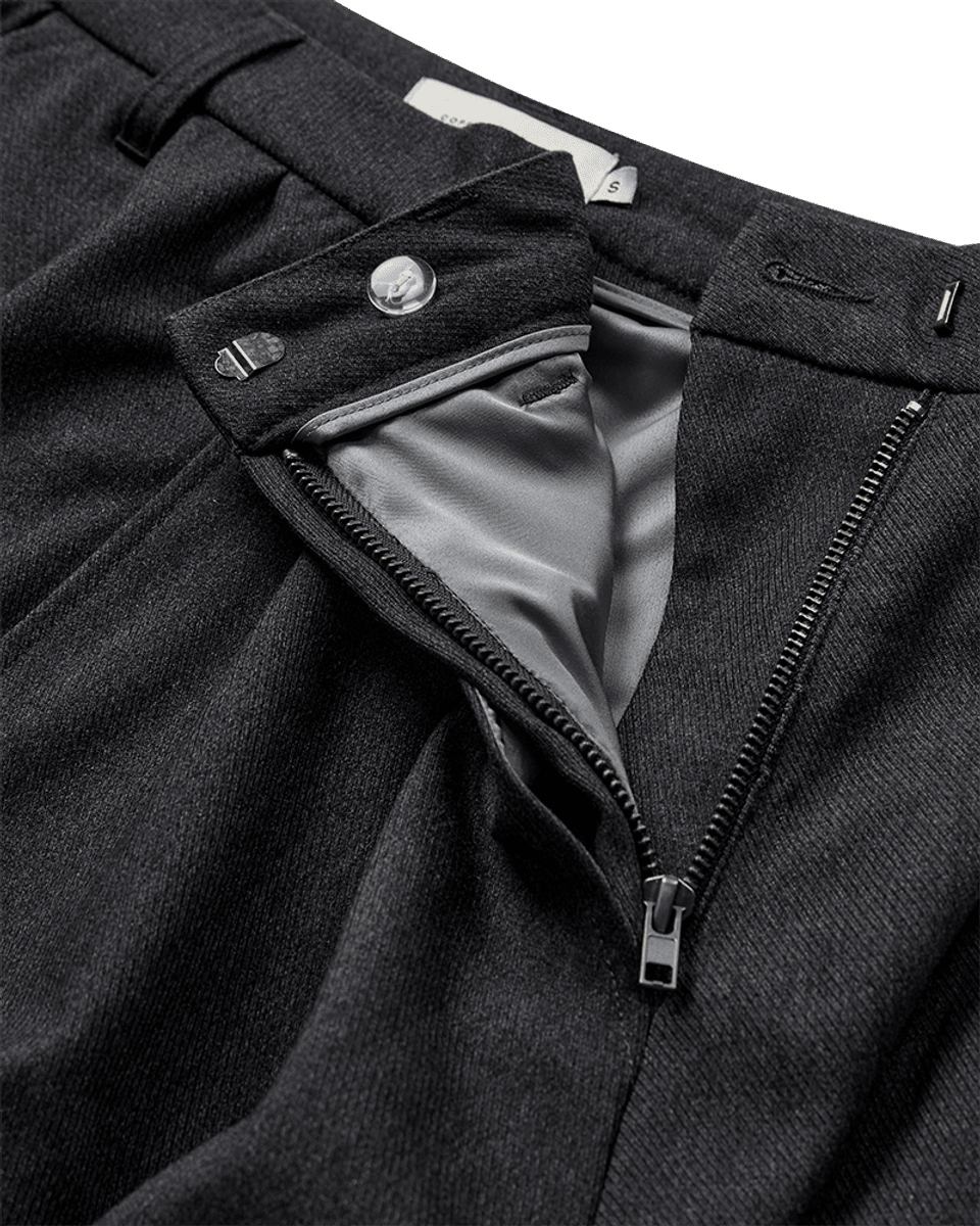 Tailor Skirt Med Grey Melange